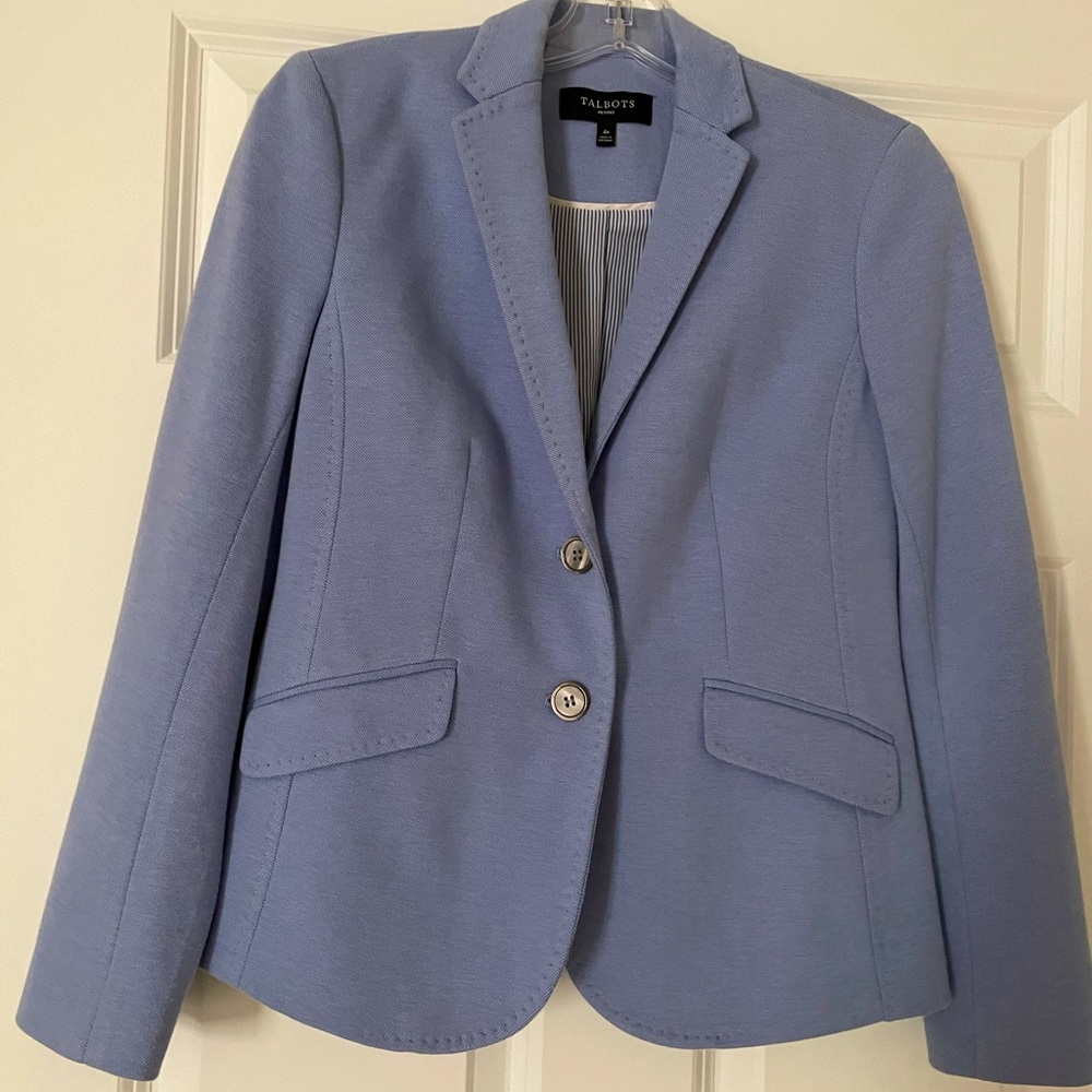 Spring light blue sport jacket